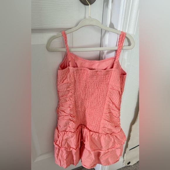 Art Class Pink Ruffled Dress - Picture 2 of 3